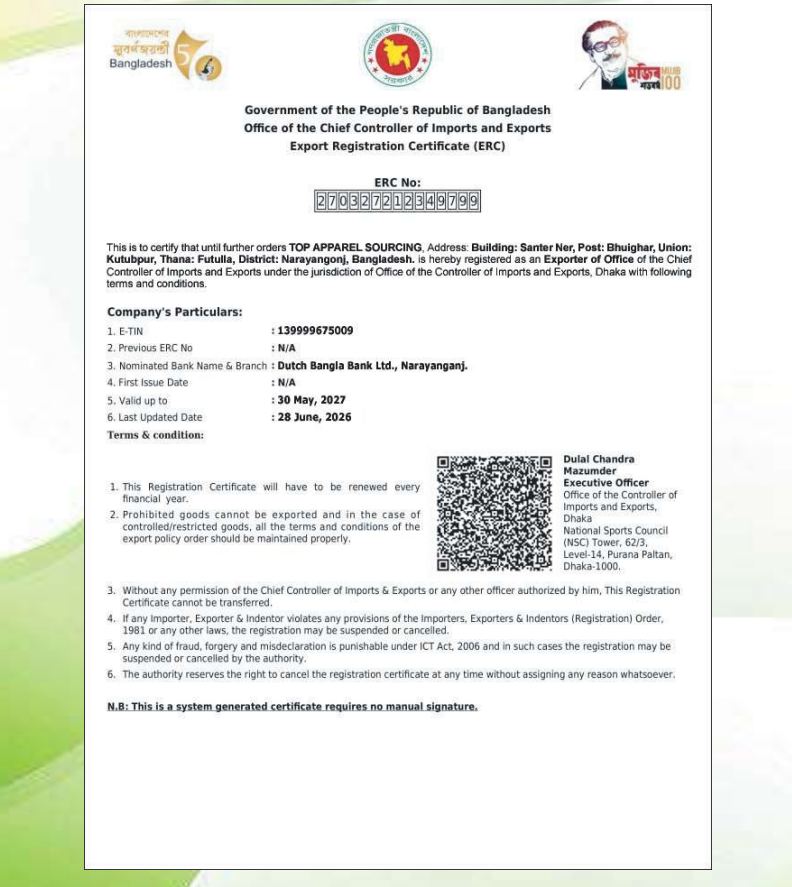 Certificate 4